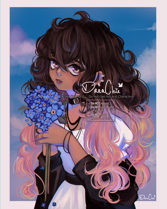 OC [ Forget me not ]