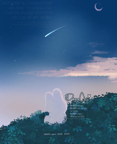 2023 Year of the Rabbit https://ko-fi.com/dreachie/shop